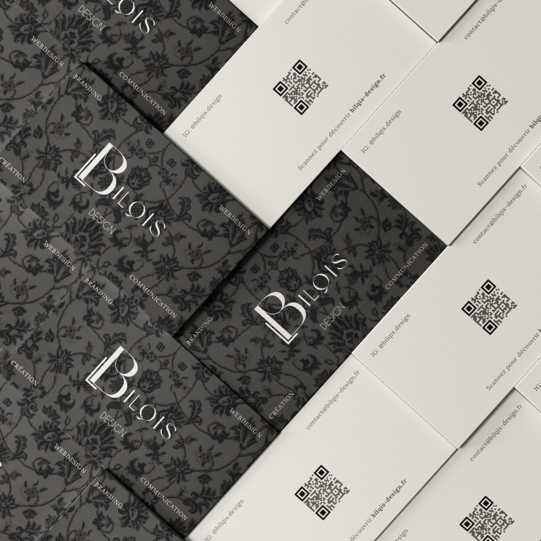 Carte de visite Bilqis Design